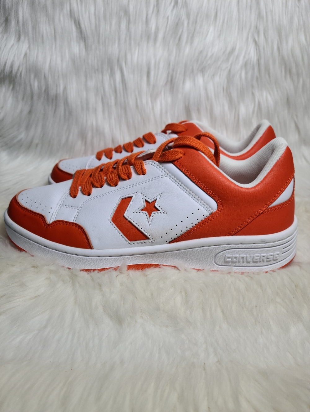 Converse Chuck Taylor All Star Weapon Ox Orange Men 9 Women 11 NEW - Picture 4 of 7